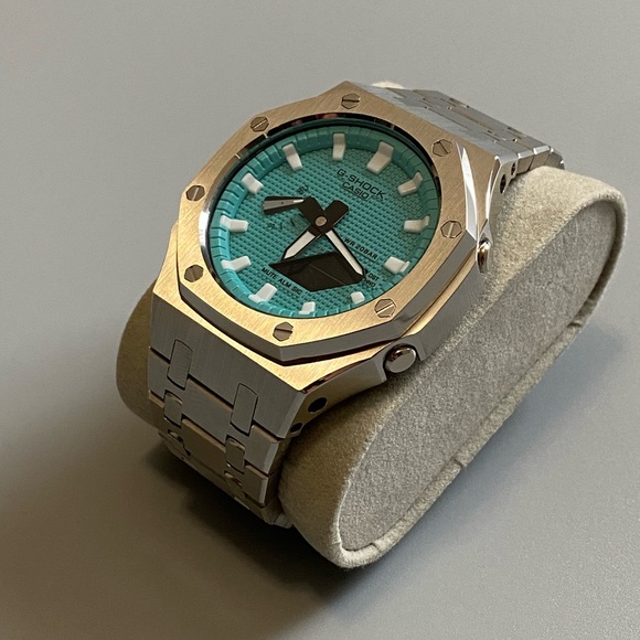 NEW Casio G-Shock Casioak Tiffany Blue Watch - Picture 2 of 5